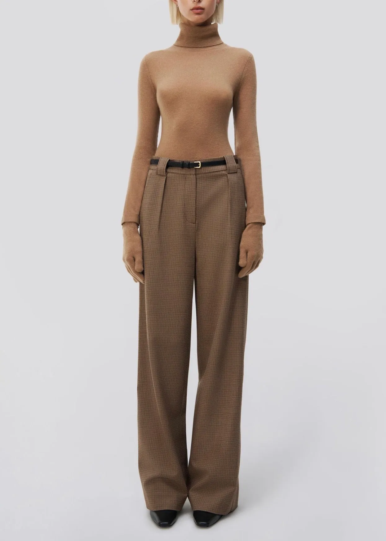 Julietta Wide Leg Trouser (Teak)