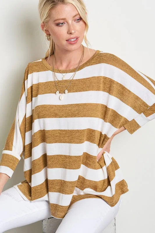 JUNO STRIPE TUNIC