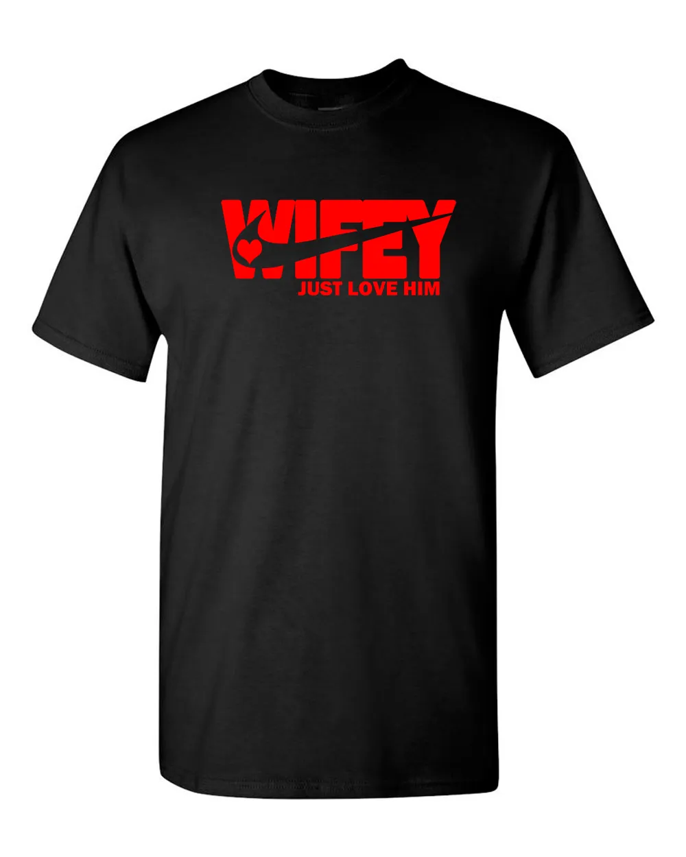 Just Love Him Just Love Her T-shirt valentine day T-shirt, Hubby T-shirt Wifey Tees