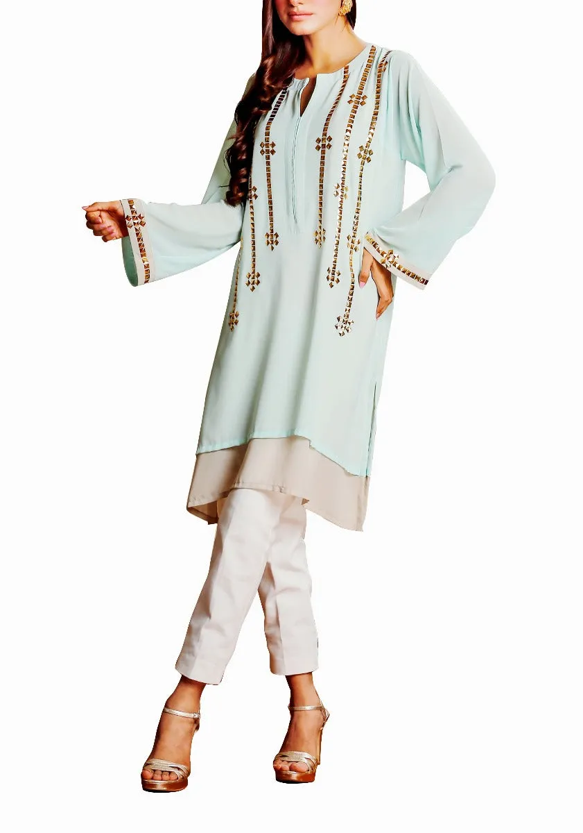 Kaya - Ice Blue Tunic