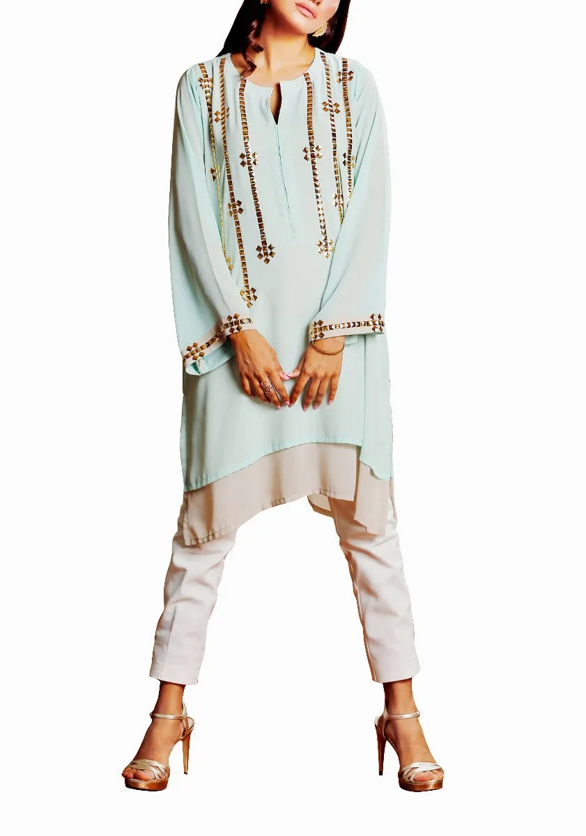 Kaya - Ice Blue Tunic