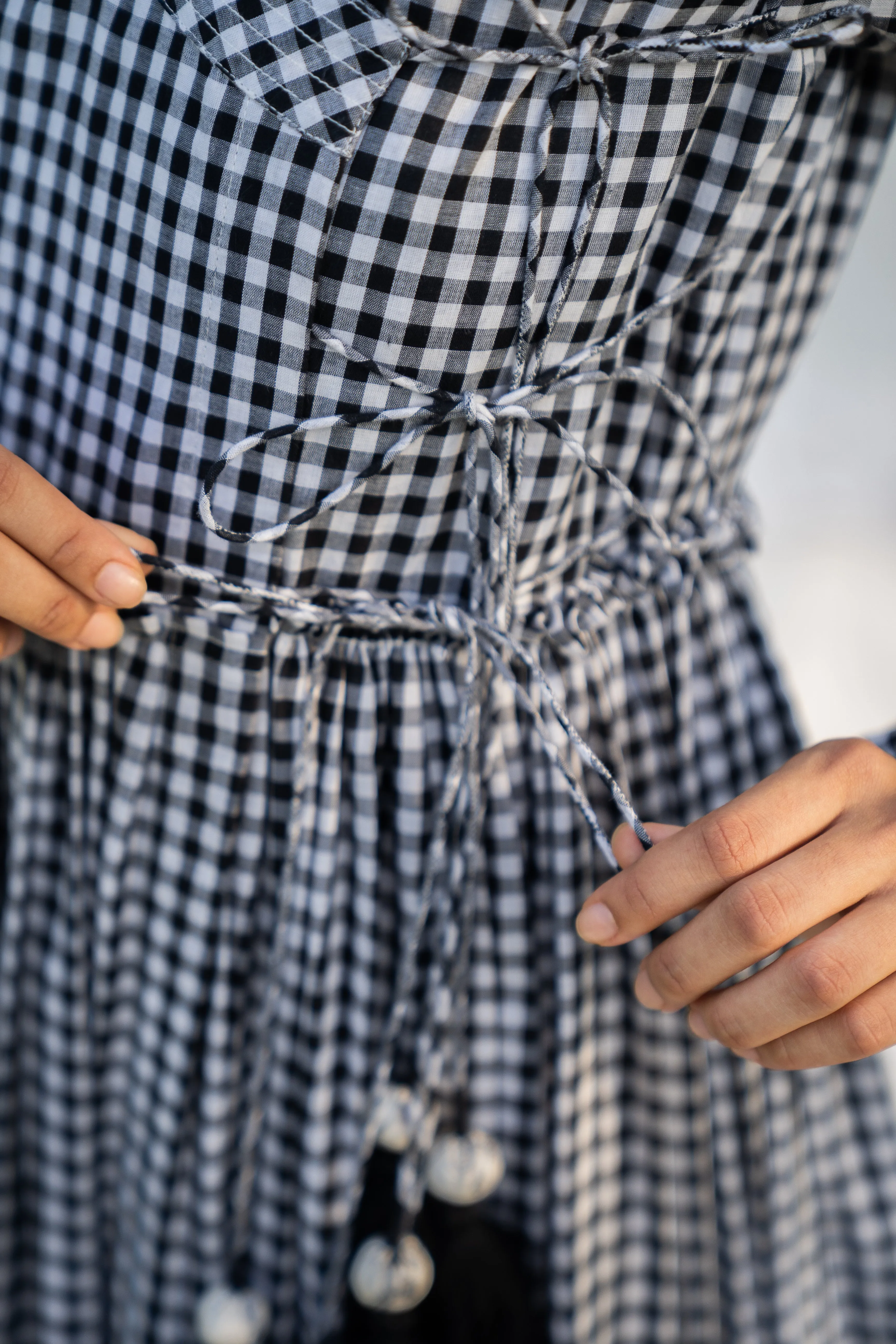 Kelsch wrap dress