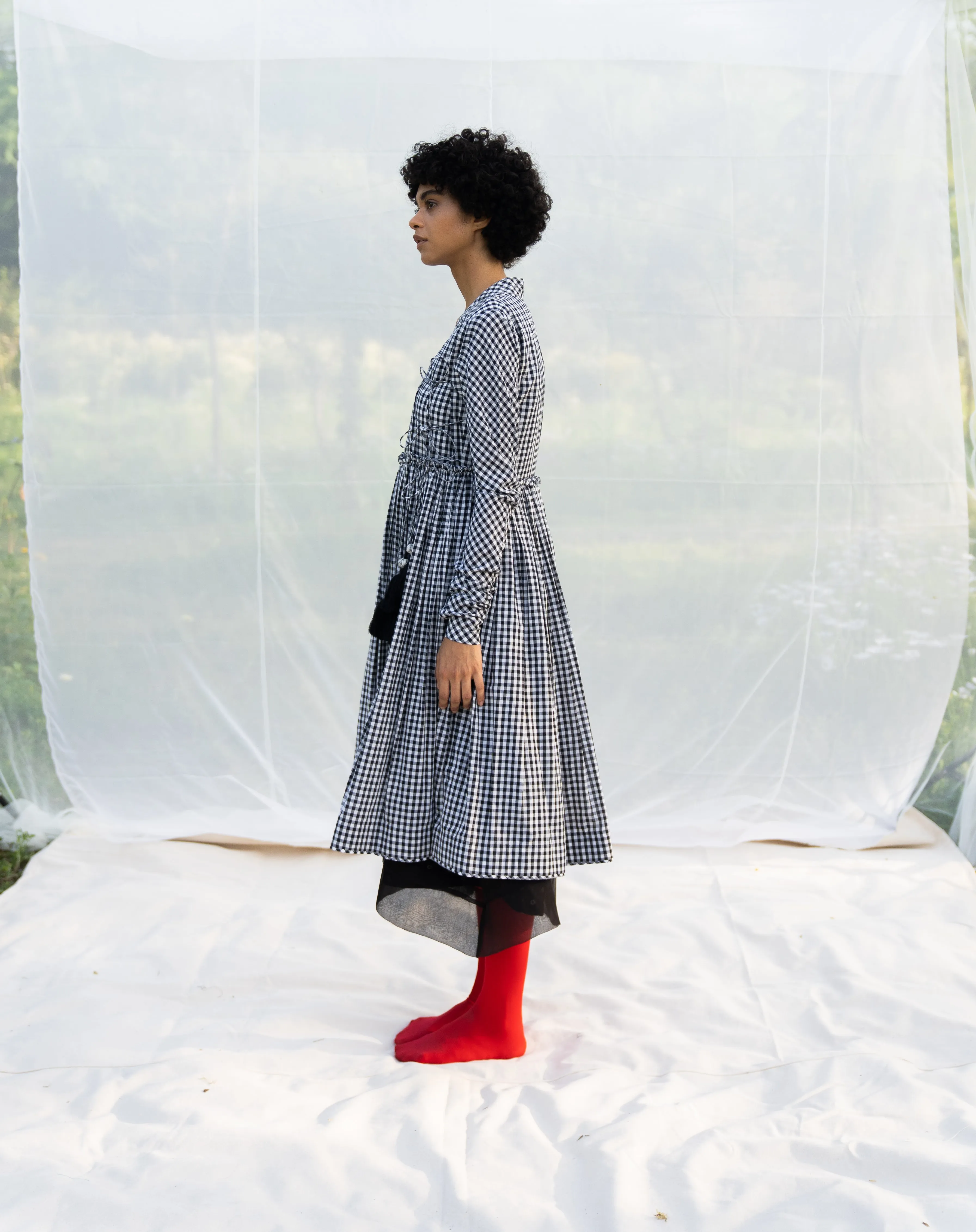 Kelsch wrap dress