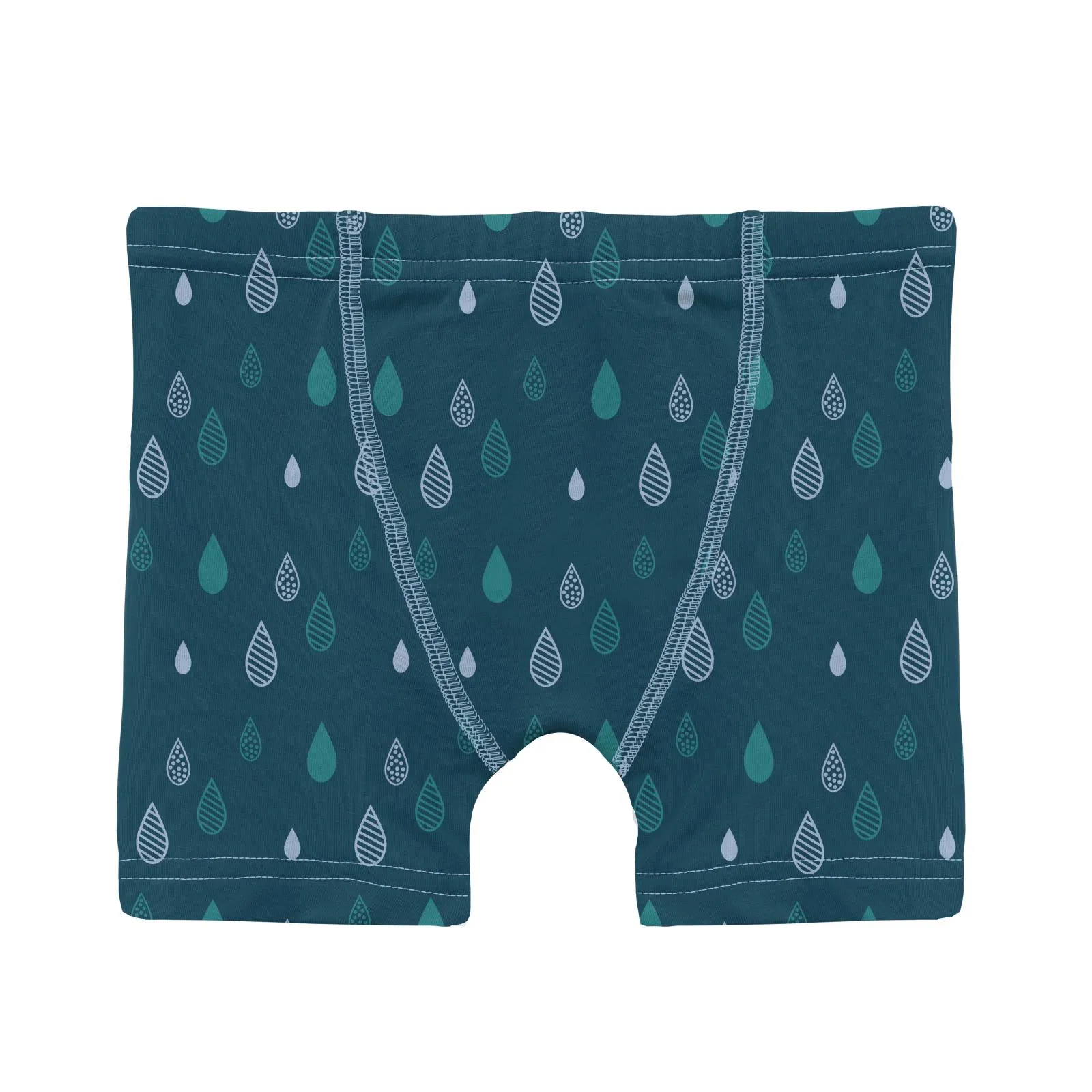 KicKee Pants Peacock Raindrops & Pond Hammerhead Boxer Briefs Set