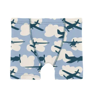 KicKee Pants Pond Airplanes Boxer Brief