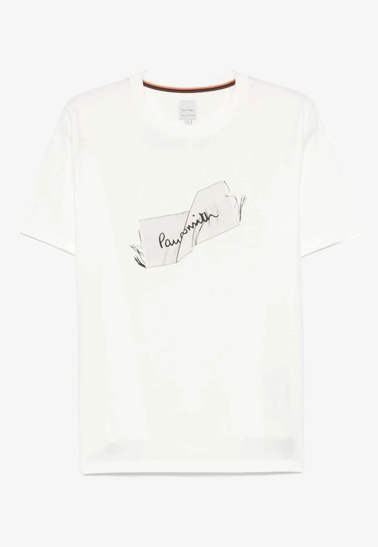 Label Print Crewneck T-shirt