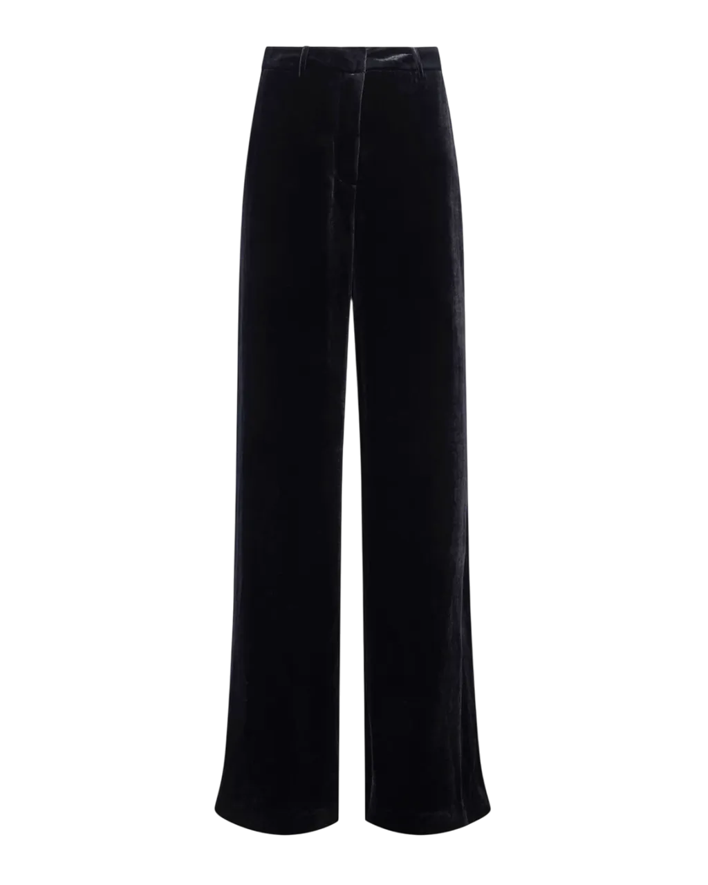 L'agence Pilar Velvet Wide-leg Trousers In Black UK 10