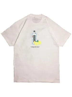Lemon sting t shirt white