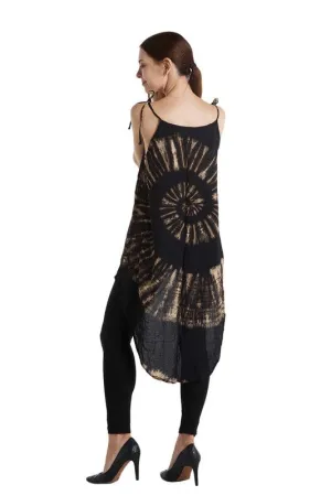 LEO TIE DYE HIGH LOW TUNIC