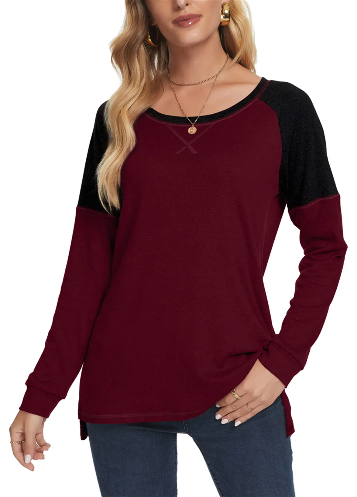 Long Sleeve Casual Tunics