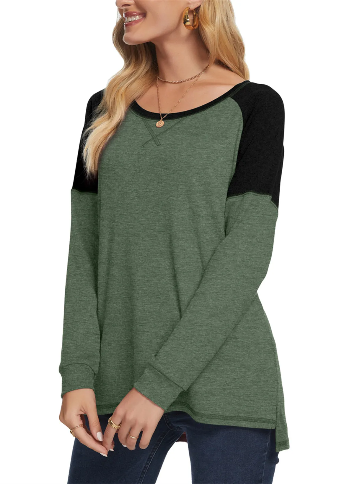Long Sleeve Casual Tunics