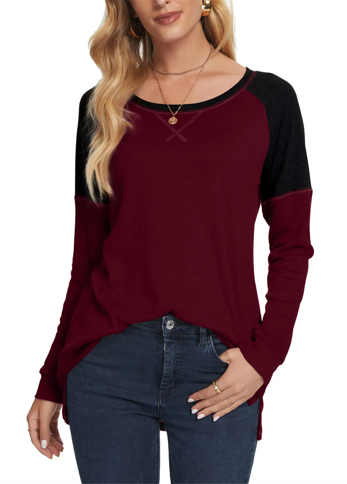 Long Sleeve Casual Tunics