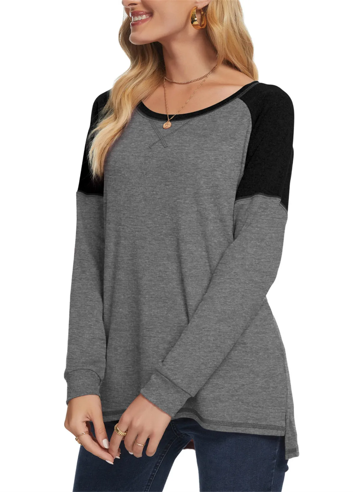 Long Sleeve Casual Tunics