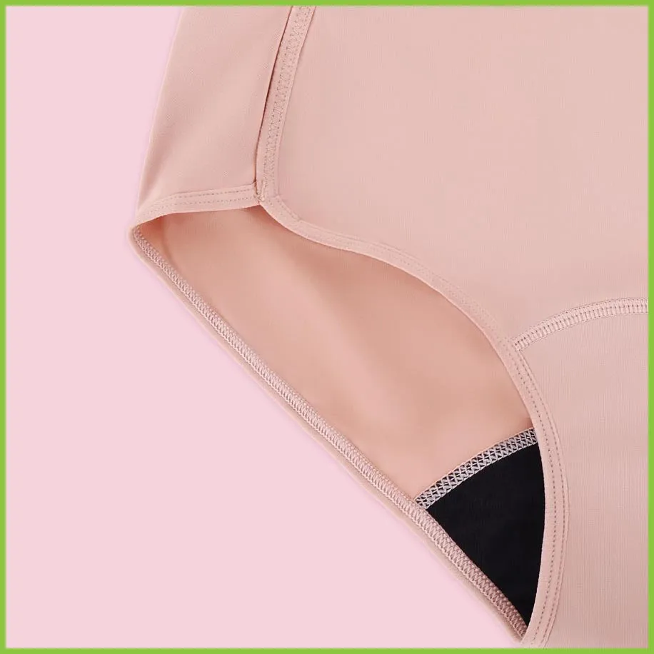 Love Luna Period Underwear - Midi Brief (15ml) - Beige