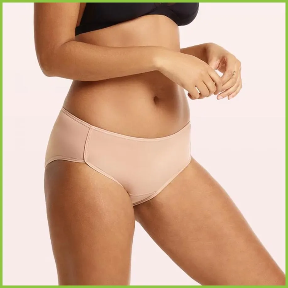 Love Luna Period Underwear - Midi Brief (15ml) - Beige