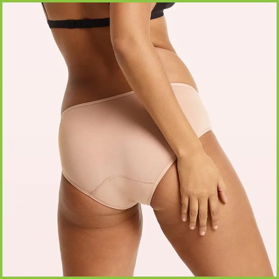 Love Luna Period Underwear - Midi Brief (15ml) - Beige