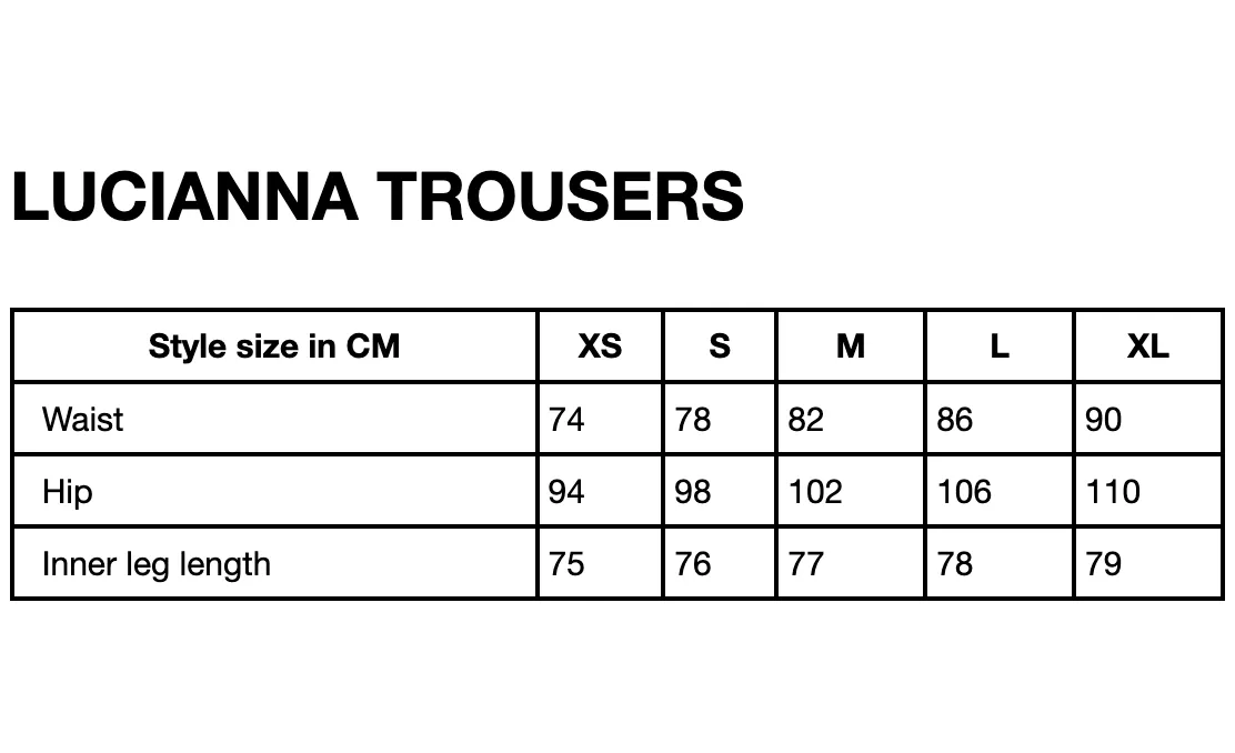 Lucianna Trousers - Lime