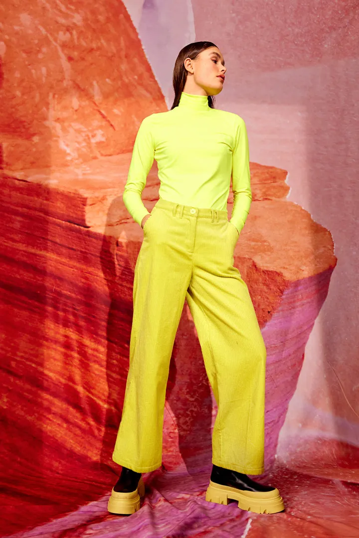 Lucianna Trousers - Lime