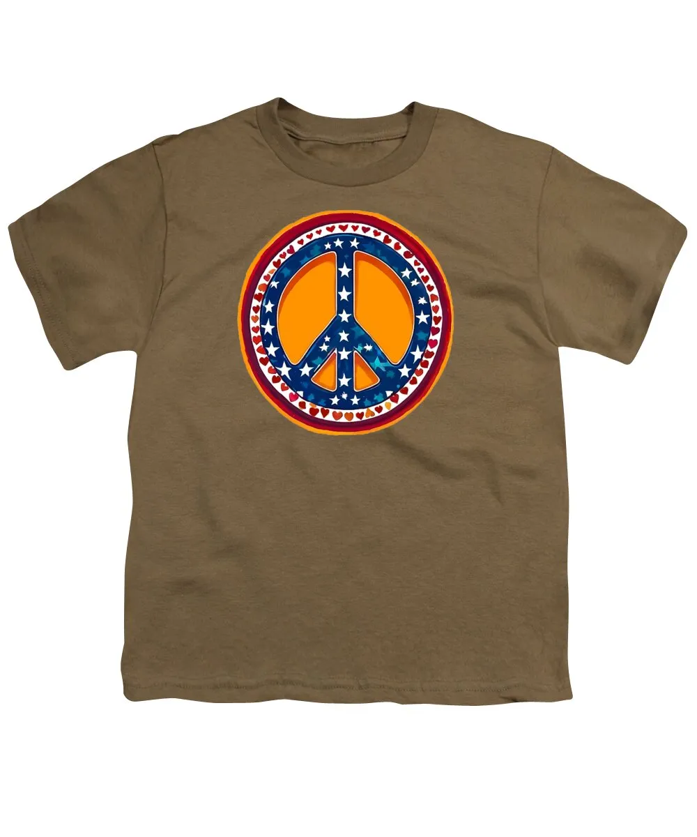 MAKE PEACE GREAT AGAIN - Patriotic Peace - Youth T-Shirt