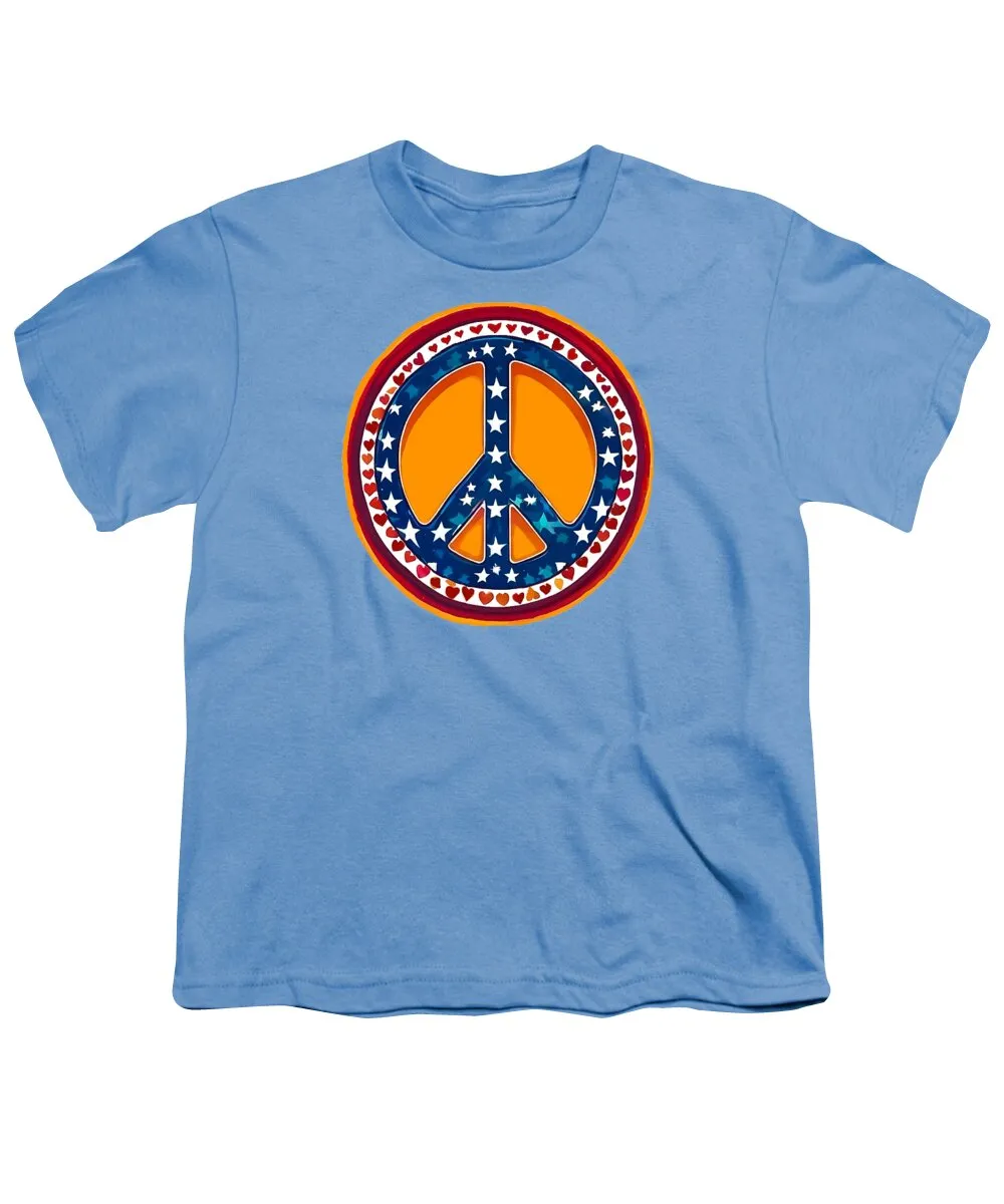 MAKE PEACE GREAT AGAIN - Patriotic Peace - Youth T-Shirt