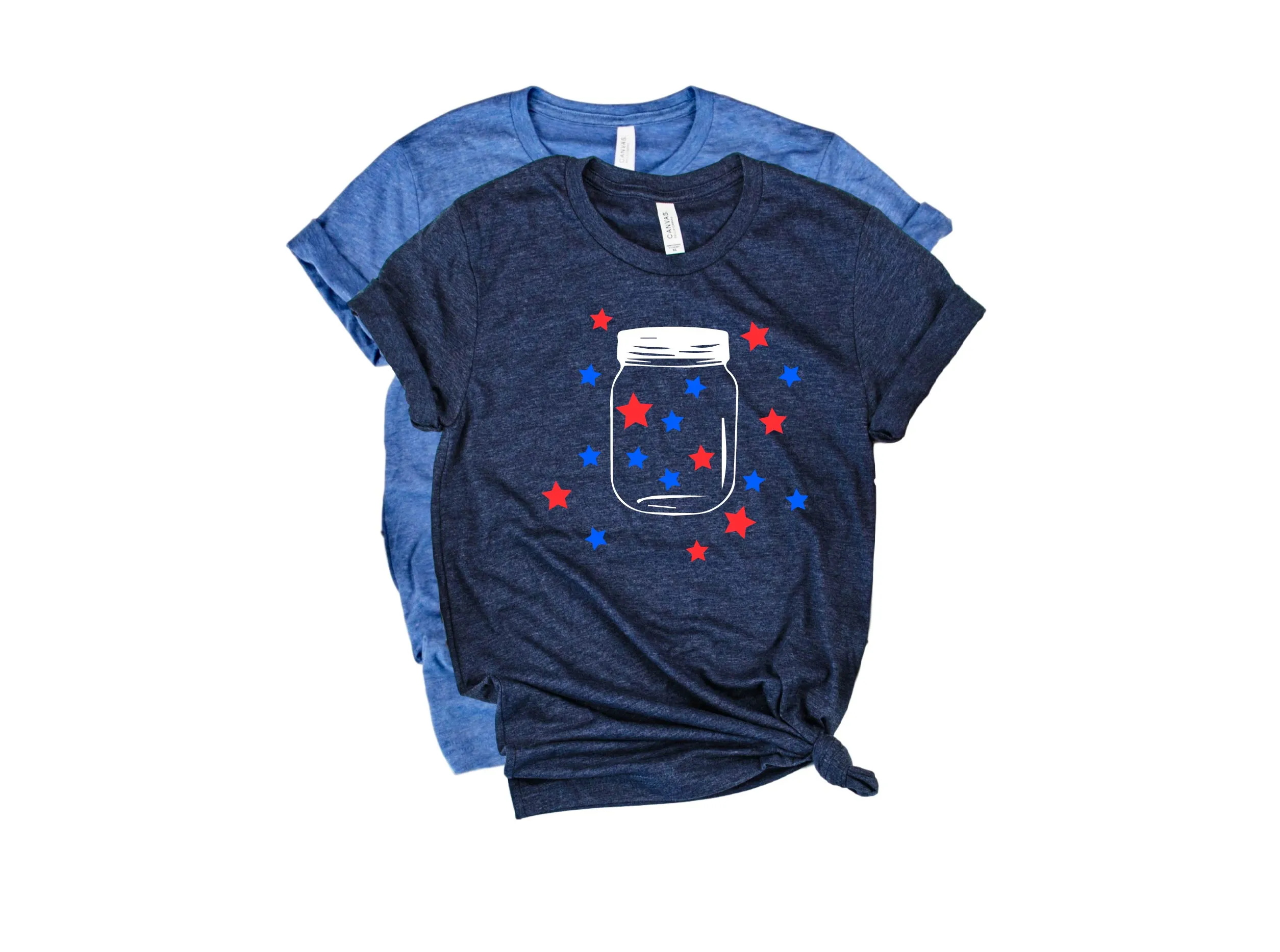 Mason Jar Shirt | 4th Of July Shirt | July 4th Unisex Crew