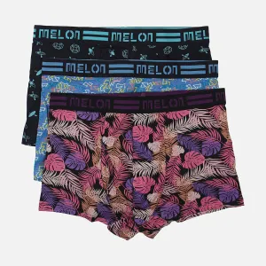 MEN PRINTED TRUNK 3PIECES