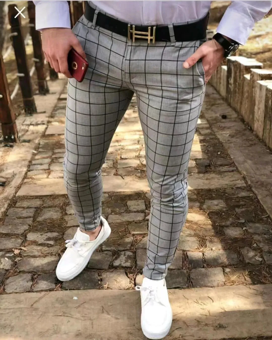 Men's Pants Korean Version Slim Men Casual Ankle Trousers Street Teenagers Male Four Seasons High-quality Formal Suit Pants Men