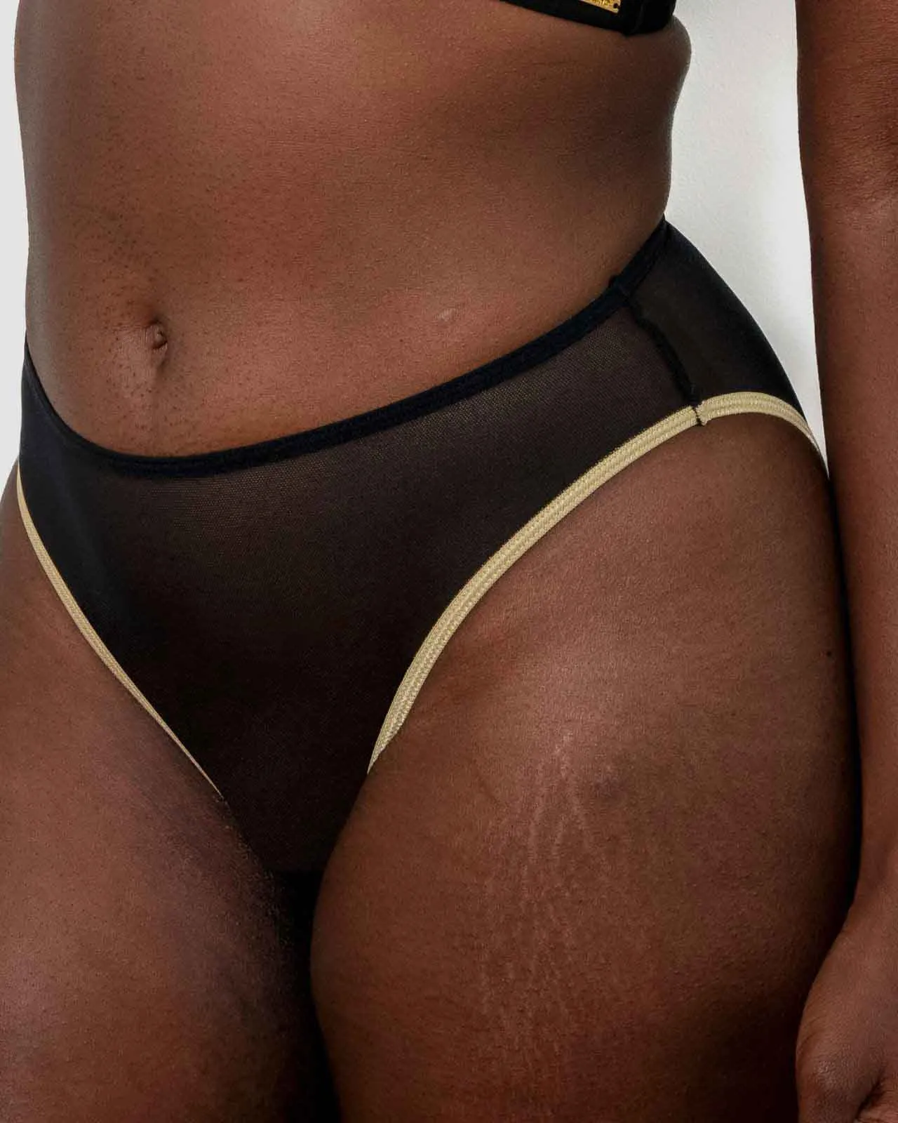 Mesh Keyhole Brief