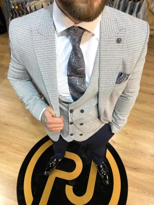 Milo - Steel Grey 3 Piece Suit