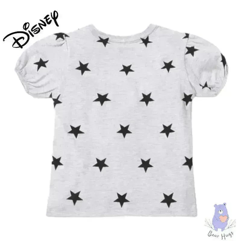 Minnie Mouse Print Crew-Neck T-shirt