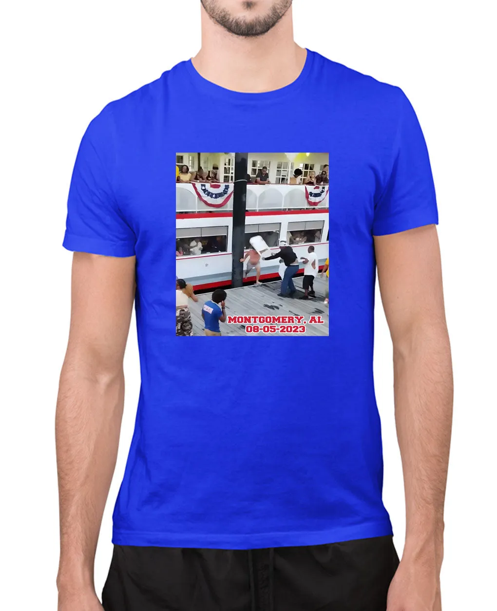 Montgomery Alabama Boat Fight T-Shirt Alabama Brawl Funny T-shirt