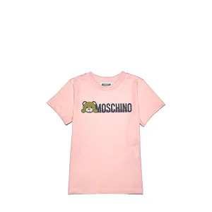 Moschino Kids Teddy Bear Logo T-Shirt