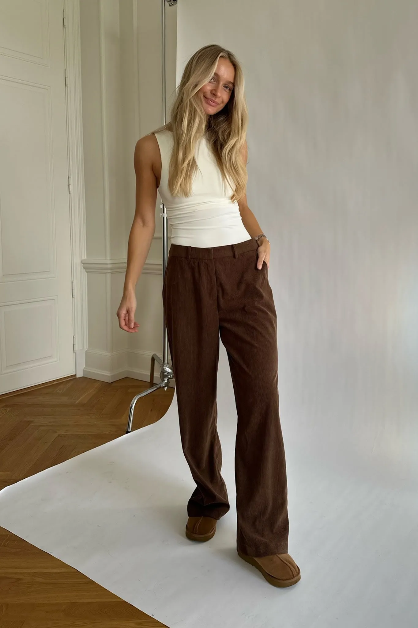 NannaIC Bukser - Brun