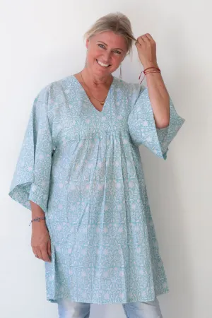 Nest Factory Lounging Mini Dress Aqua