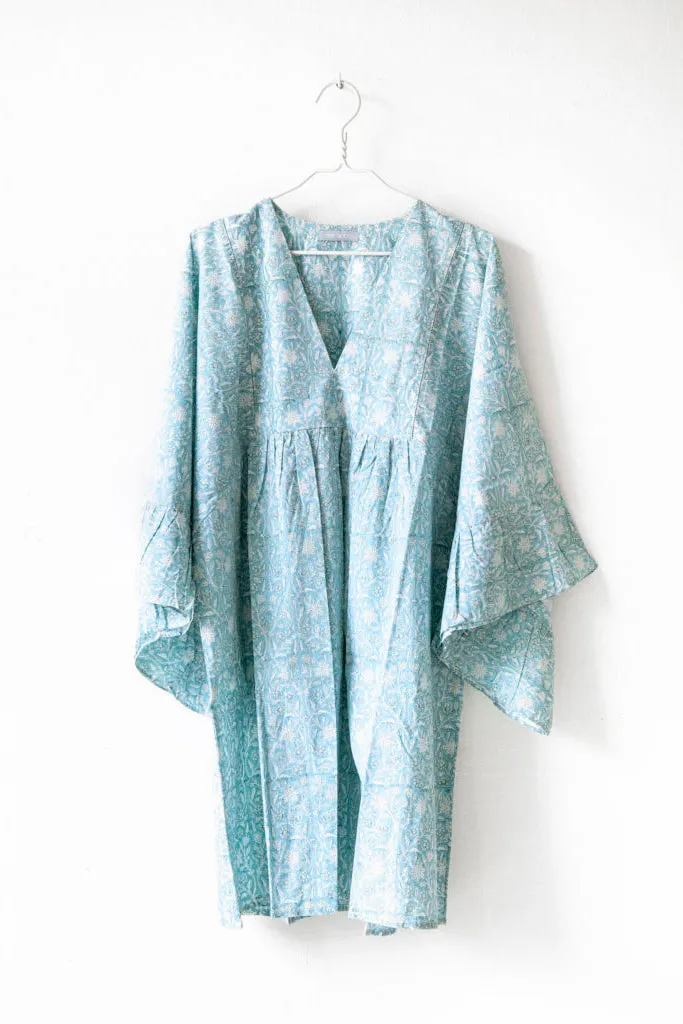 Nest Factory Lounging Mini Dress Aqua