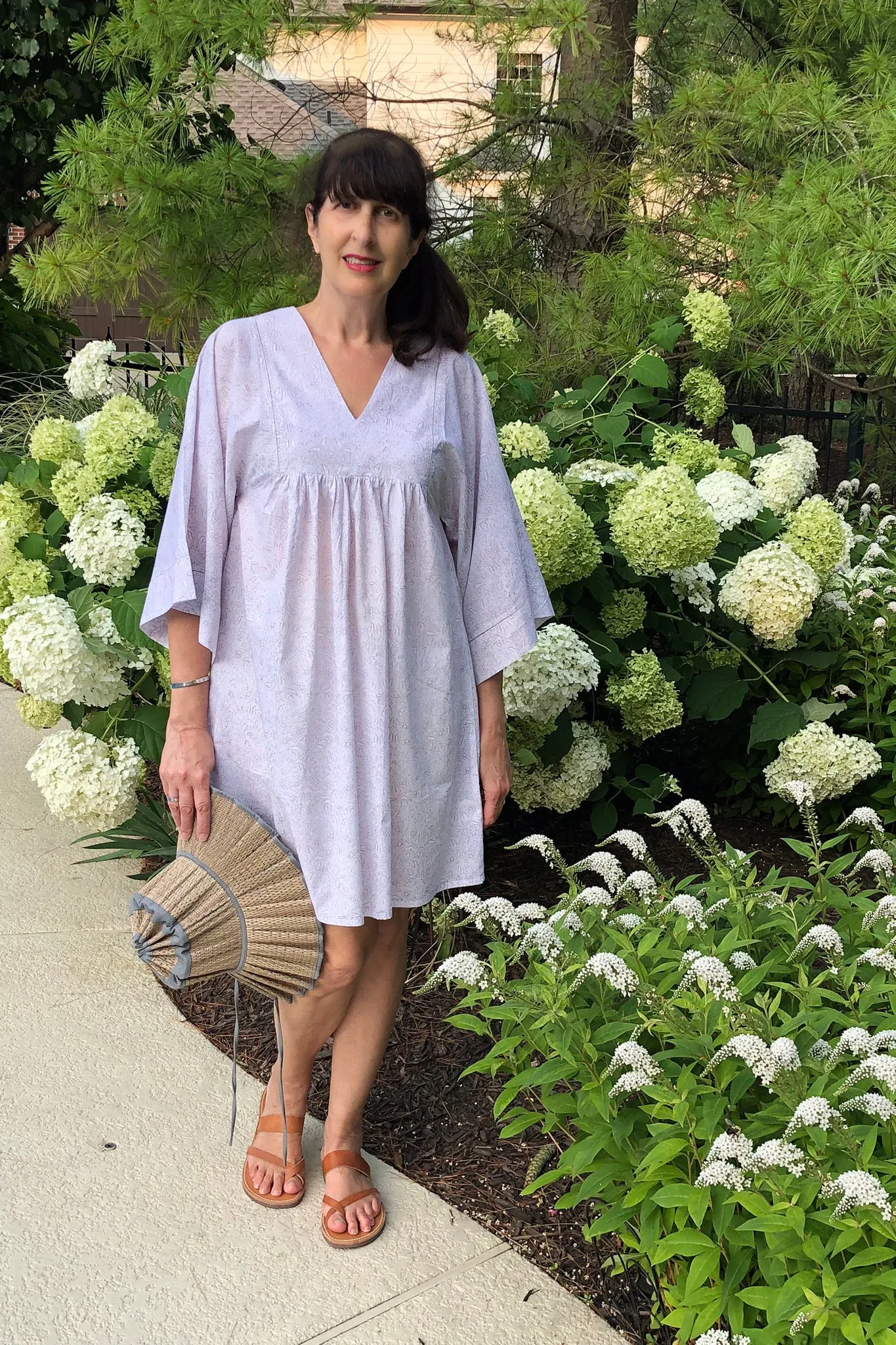 Nest Factory Lounging Mini Dress Lavender