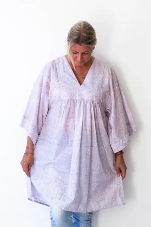 Nest Factory Lounging Mini Dress Lavender