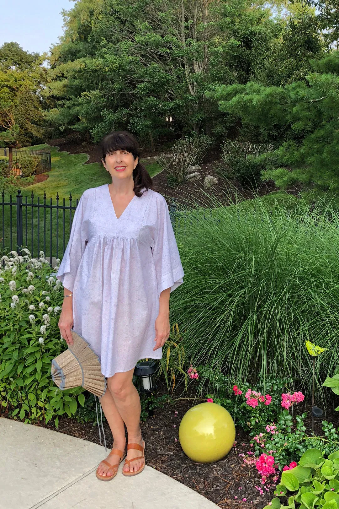 Nest Factory Lounging Mini Dress Lavender