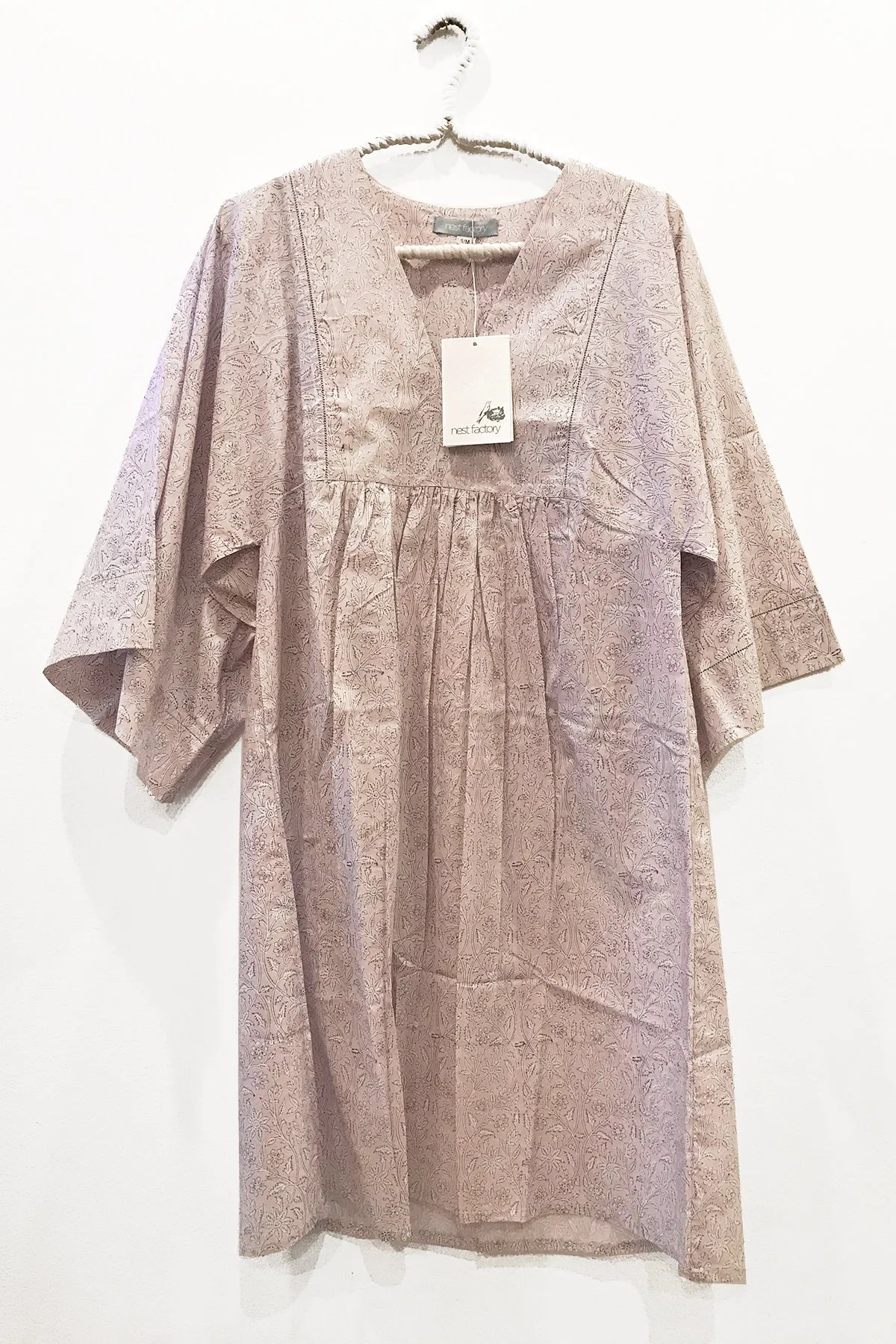 Nest Factory Lounging Mini Dress Lavender