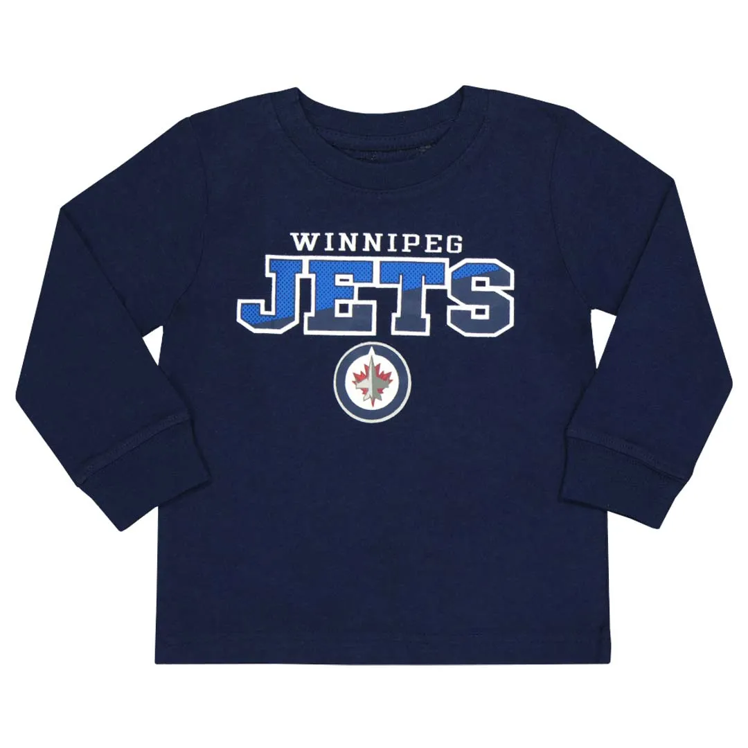 NHL - Kids' (Toddler) Winnipeg Jets Long Sleeve T-Shirt (HK5I2HC9P WNP-2)