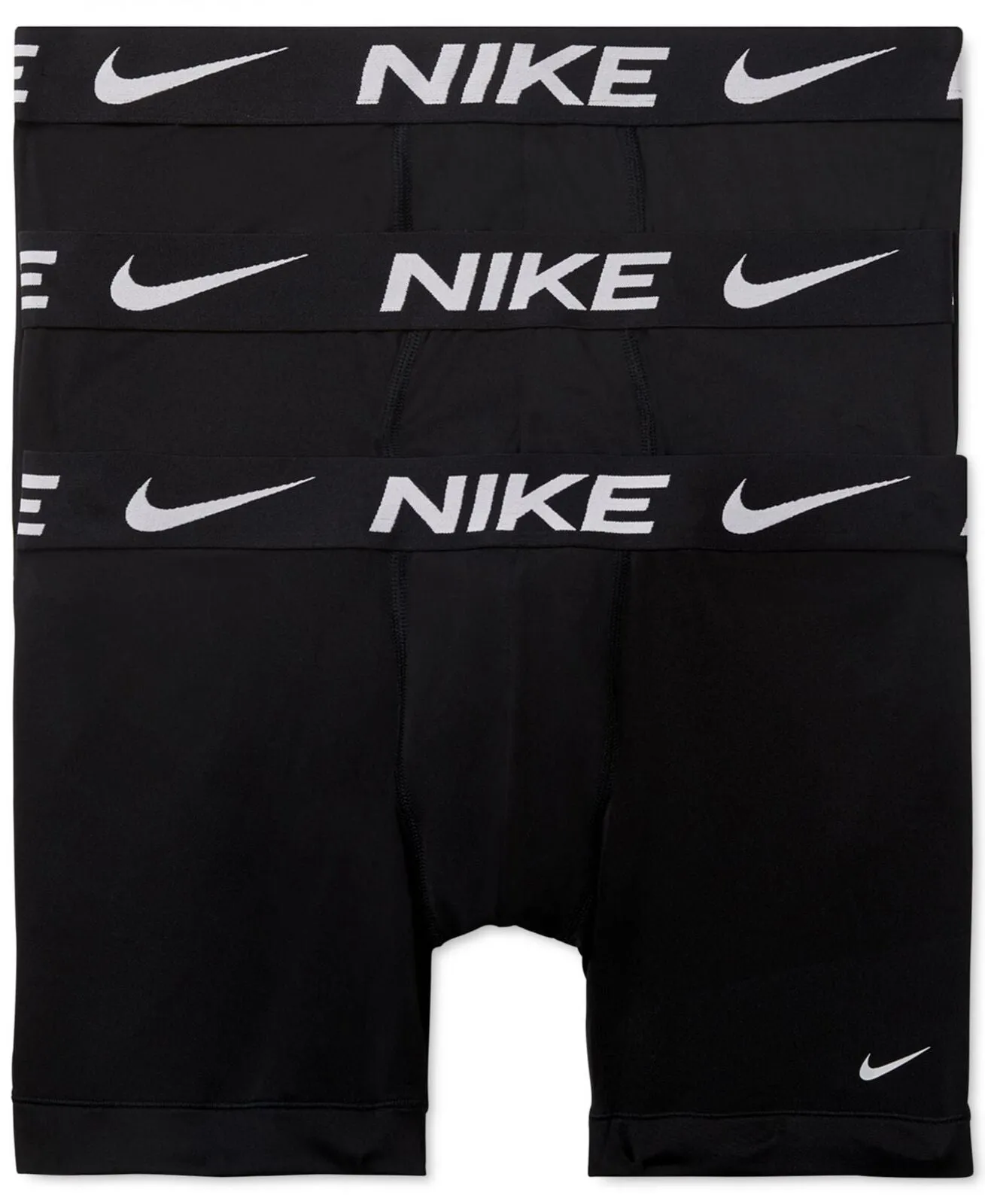 Nike Men's Dri-FIT Essential Microfiber Boxer Briefs KE1157 Black XL