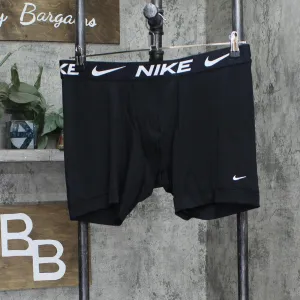 Nike Men's Dri-FIT Essential Microfiber Boxer Briefs KE1157 Black XL
