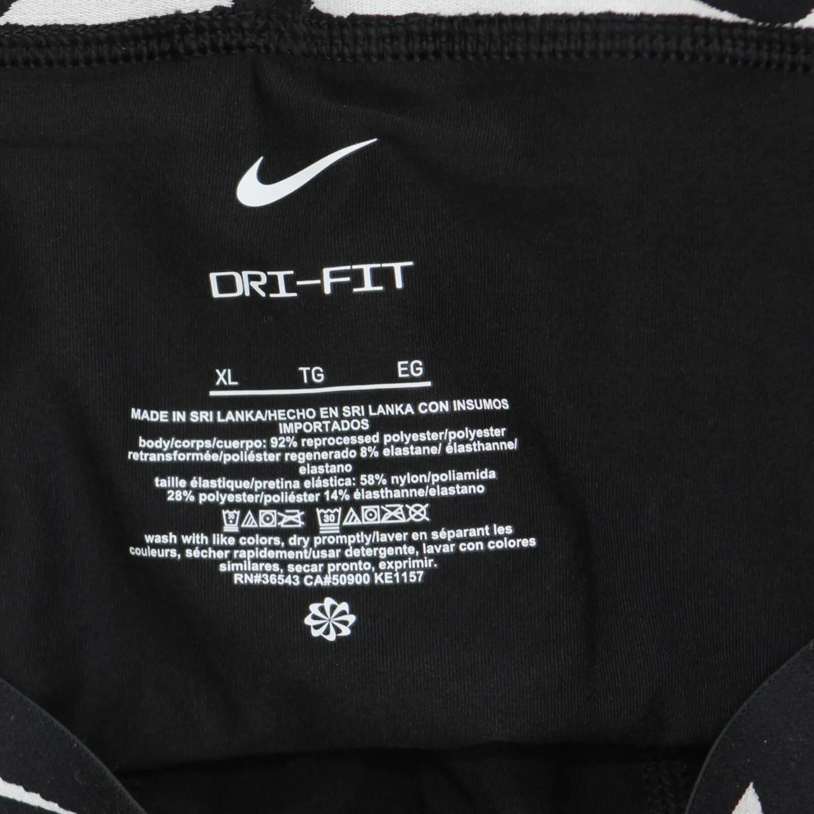 Nike Men's Dri-FIT Essential Microfiber Boxer Briefs KE1157 Black XL