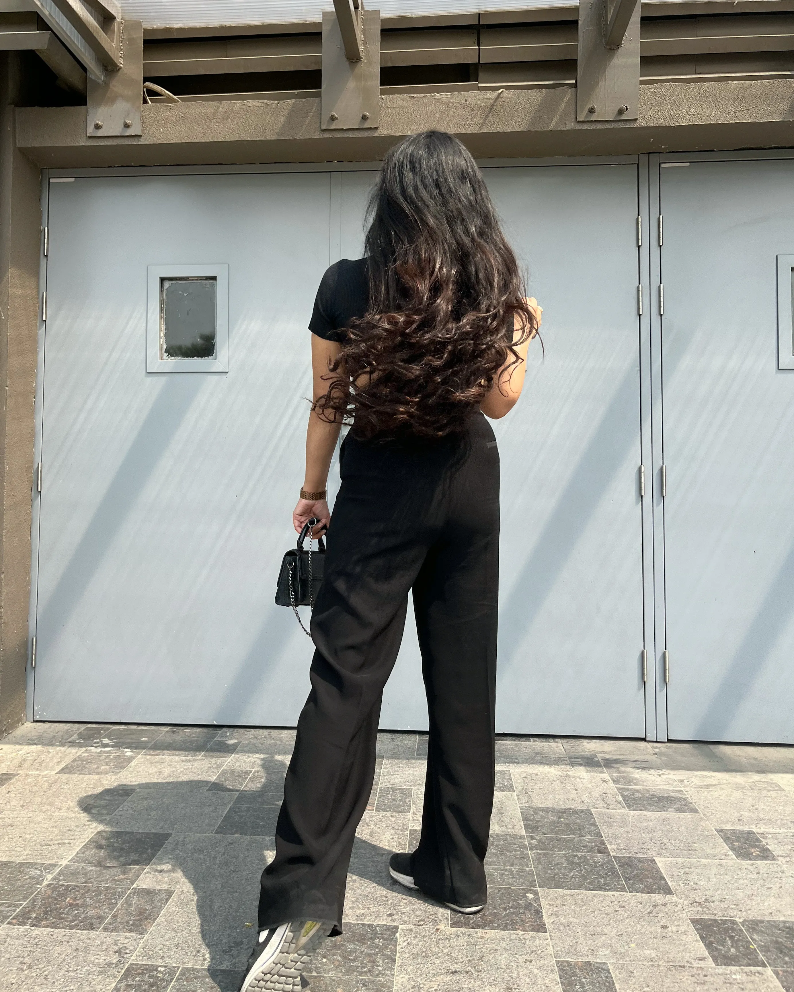 Nikki.K Wide Leg Trousers- Ultimate Black