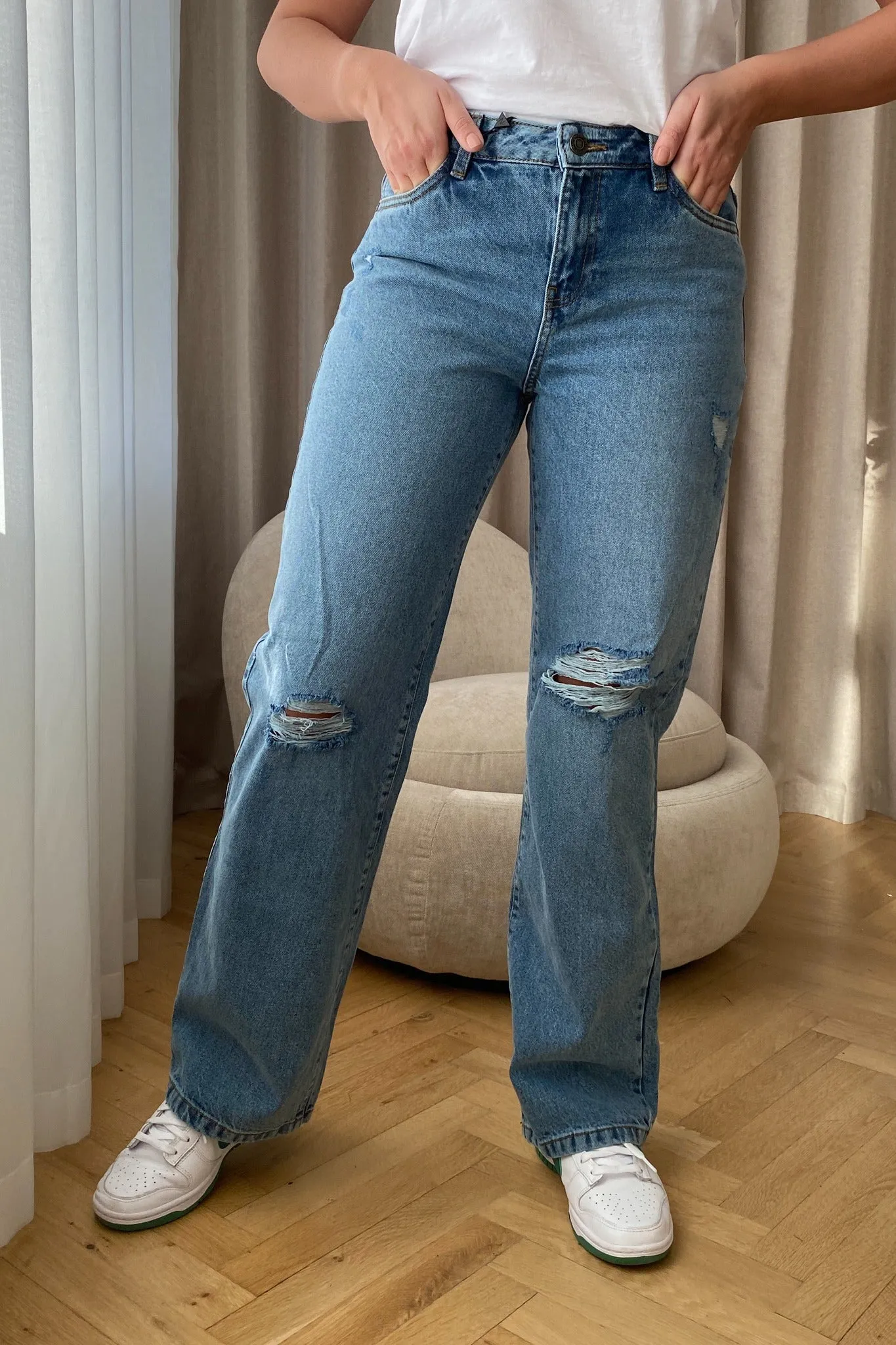 NMAmanda Jeans - Lyseblå Denim