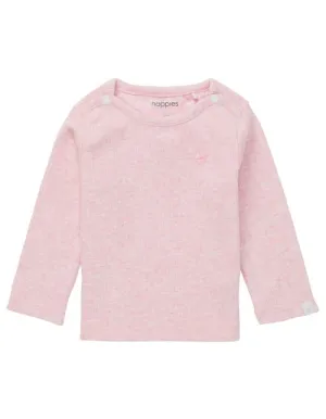 Noppies - U Tee Overlap Long Sleeve - Light Rose