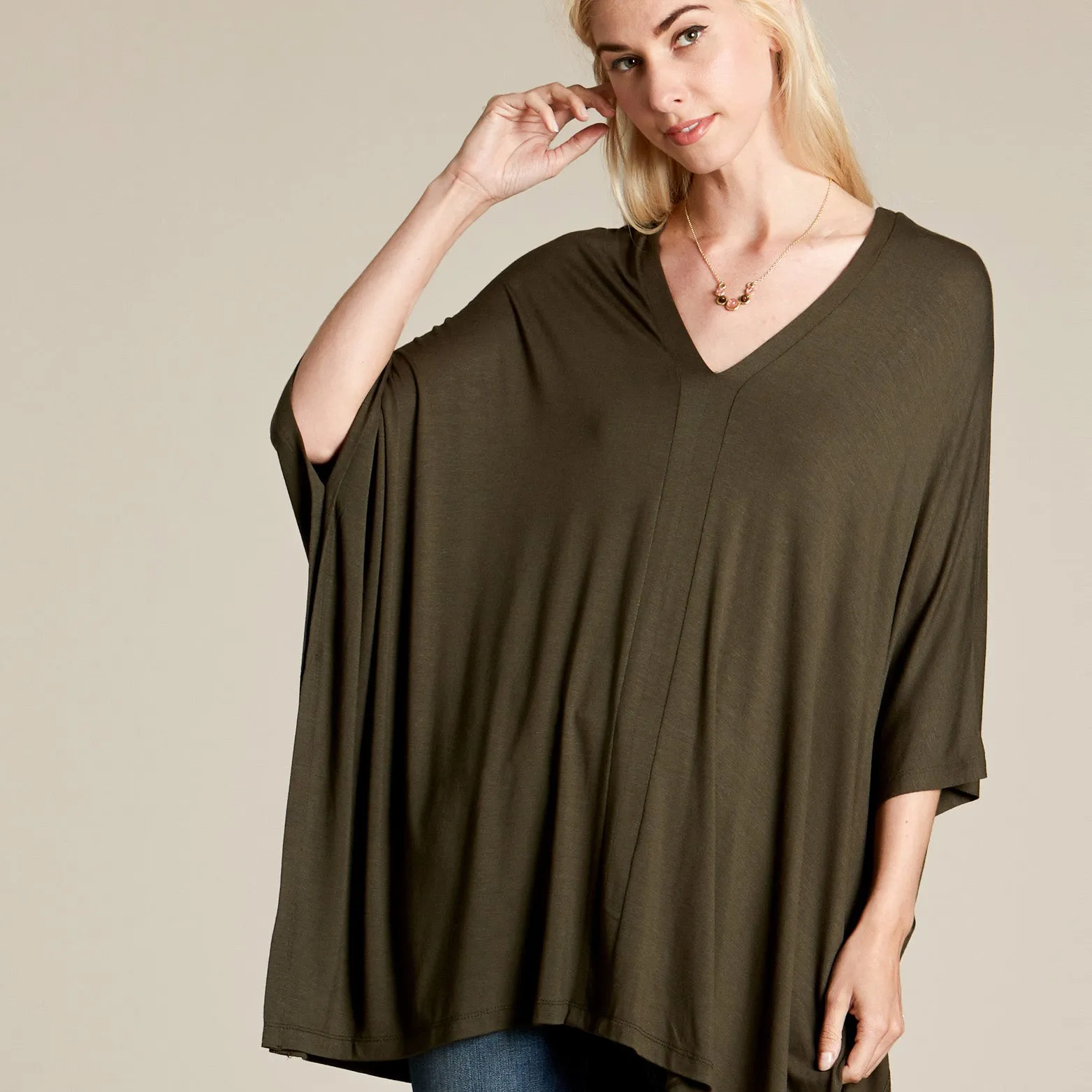 Not Too Oversized Tunic Top