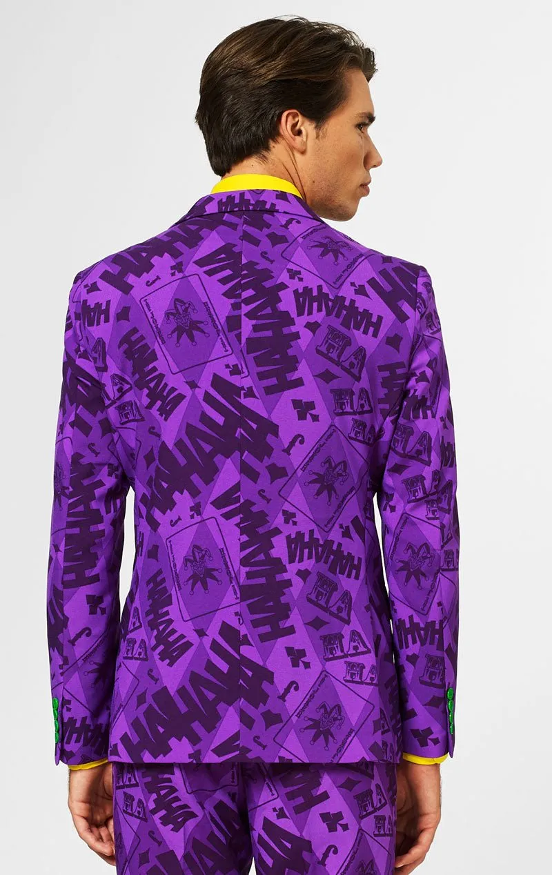 OppoSuits Mens The Joker Purple Suit