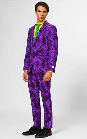 OppoSuits Mens The Joker Purple Suit