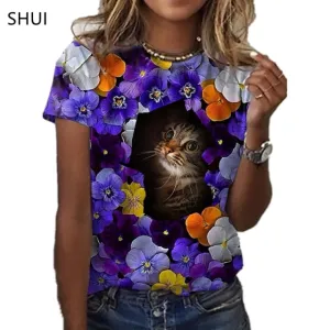 Oversized Starry Night and Galaxy printed men's and women's t-shirts.